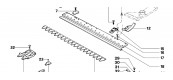 Barres faucheuses spéciales (connexion réglable) 69229018/69229017/69229019