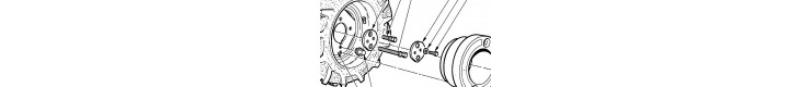 pièces détachées d'origine roues motoculteur  Staub 8000-9000-9500-9500D