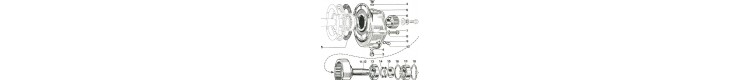 Pièces détachées BERNARD MOTEURS W39B 139B 239B 249B