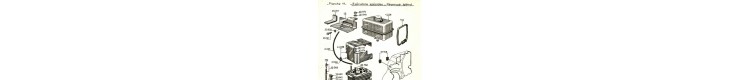 Pièces détachées  BERNARD MOTEURS W17, W27,W117, W127,W217, W227