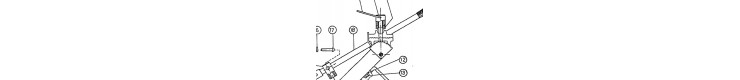 Support Guidon Moteur L150