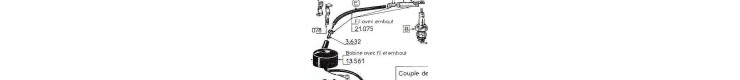 Pièces détachées  allumage Bernards W17, W27, W117, W217