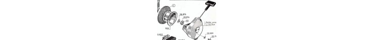 Pièces détachées  lanceur automatique Bernards W17, W27, W117, W217