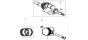 Vilebrequin et piston