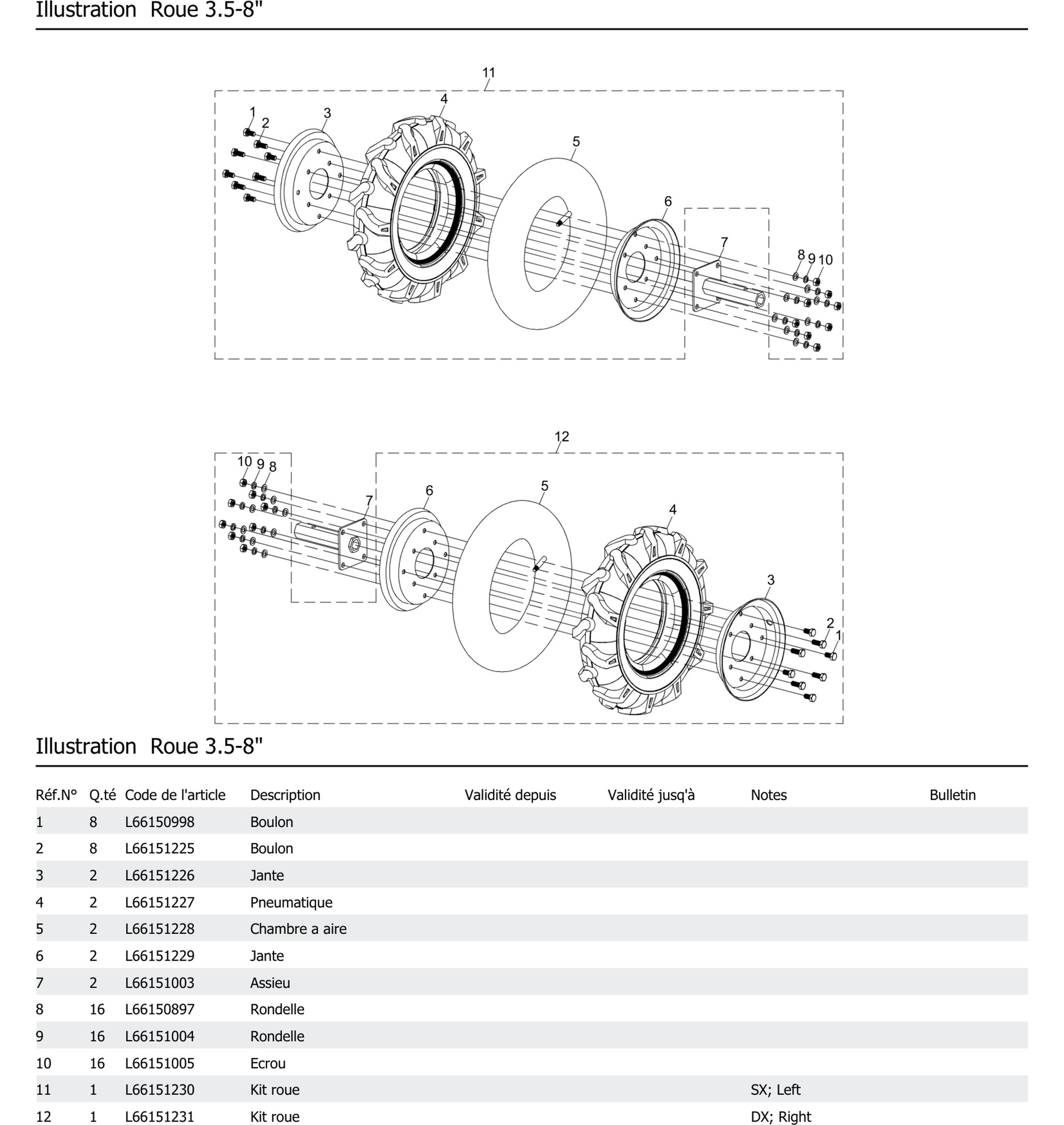 Roue 3 5 8