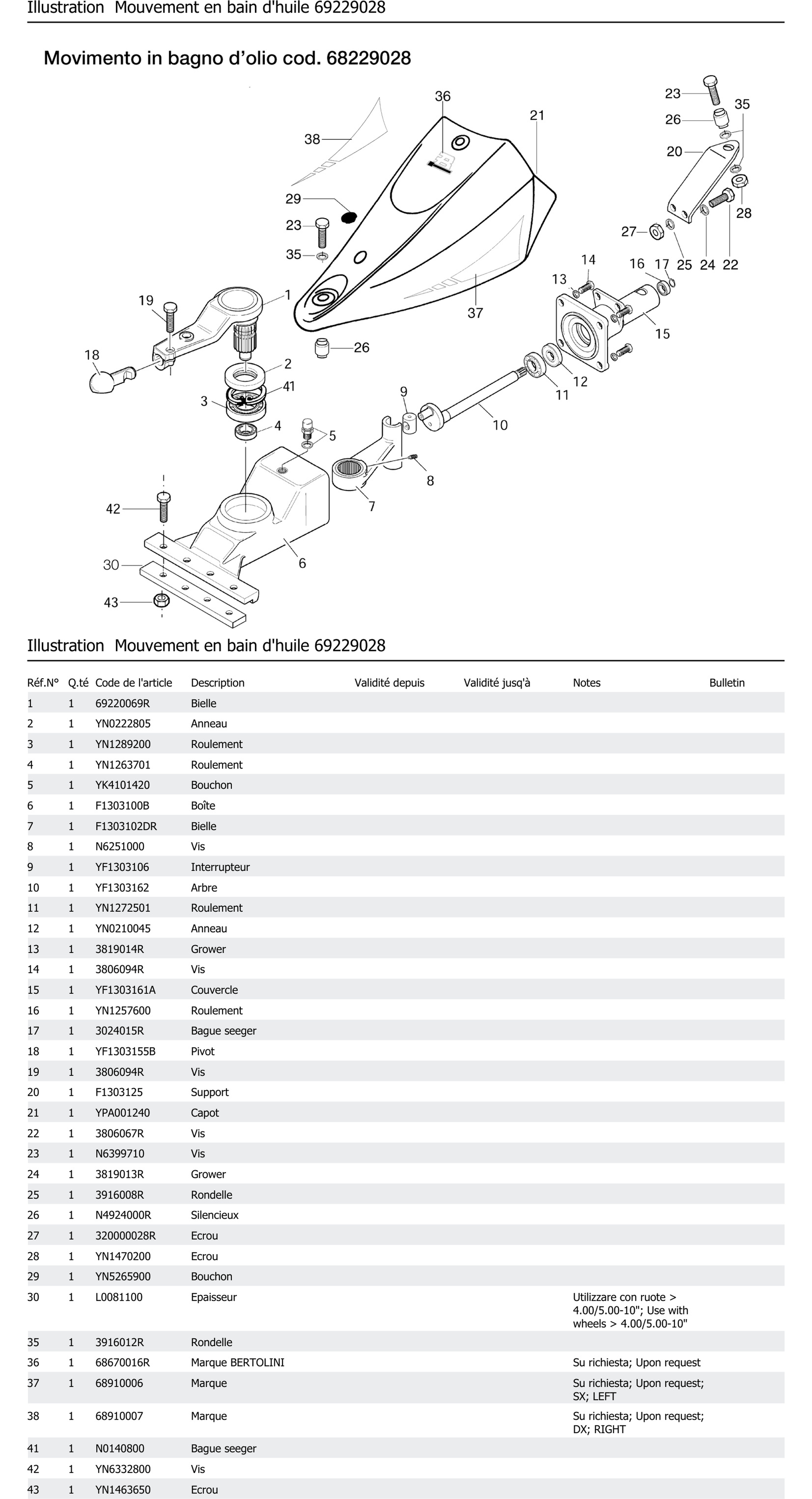 Mouvement En Bain D Huile 69229028