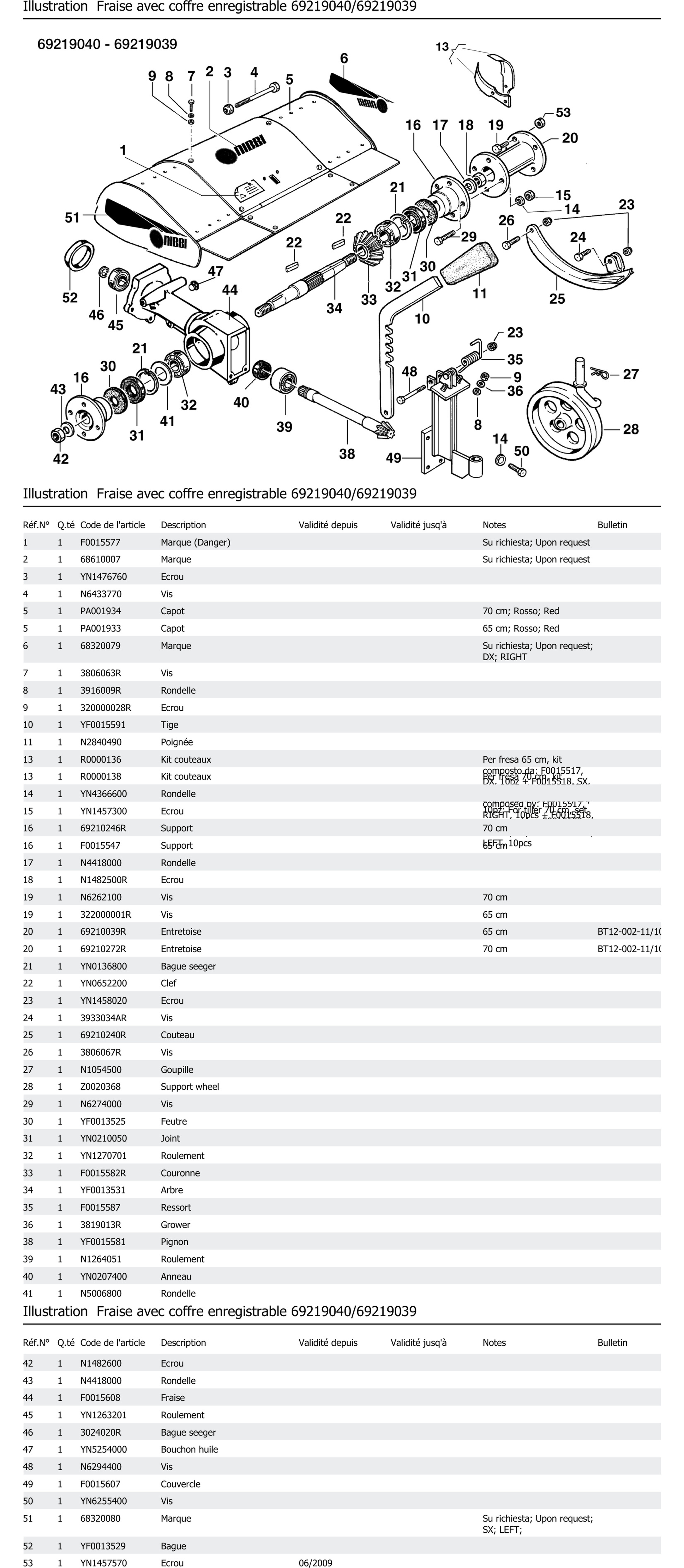 Fraise Avec Coffre Enregistrable 69219040 69219039