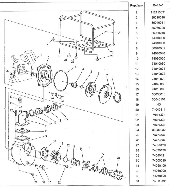 pompe 211-740